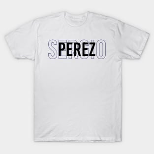 Sergio Perez Driver Name - 2022 Season #3 T-Shirt